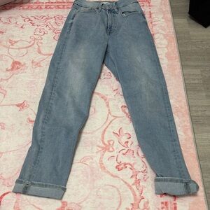 Forever 21 Light Blue Straight Leg Jeans